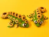 Flexi Sunflower Dragon And Egg Box.-3