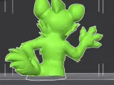 Silly spotted hyena Bust+-1