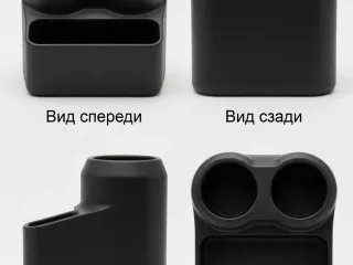подставка для 2х бутылок и мелочей в автомобиль 