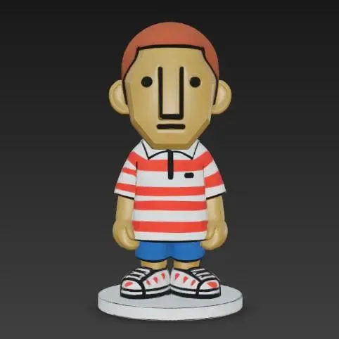 Pharrell Williams Bape figure