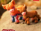 CUTE FLEXI HIGHLAND COW ARTICULATED-5