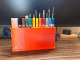 Paintbrush and Putty Hand Tool Storage Rack-3