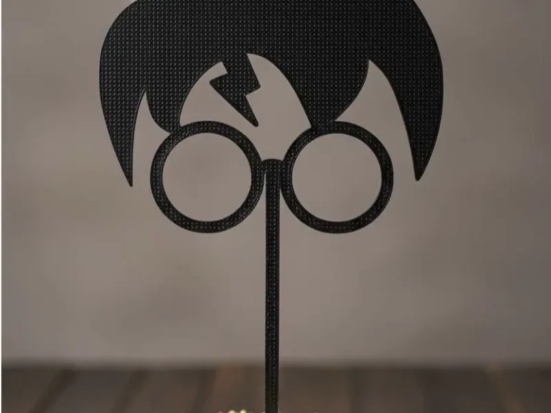 Cake Topper Harry Potter Head
