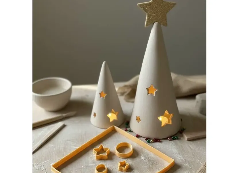 Christmas tree mold - molde pino navideño