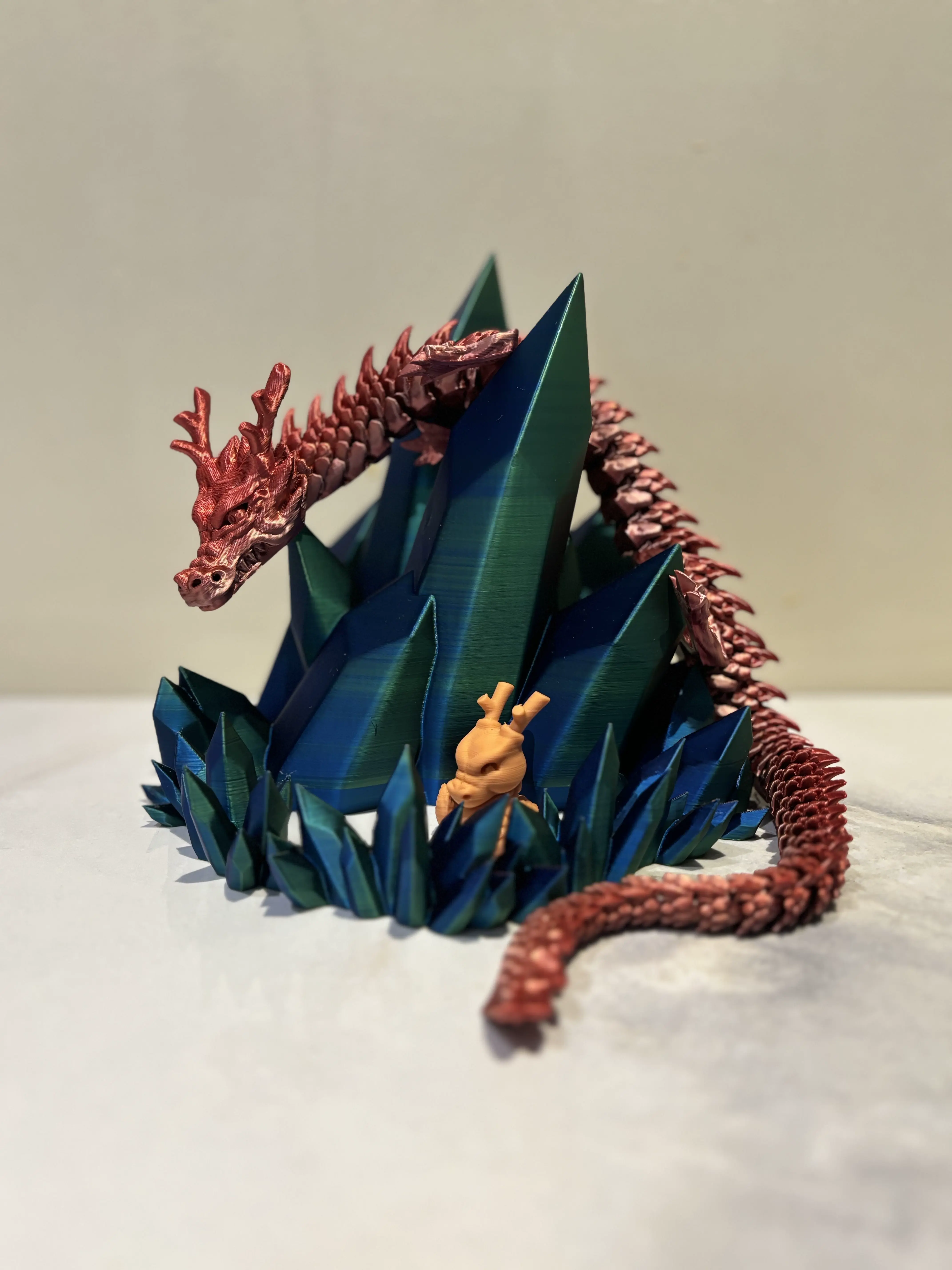 Articulated Dragon Display Stand