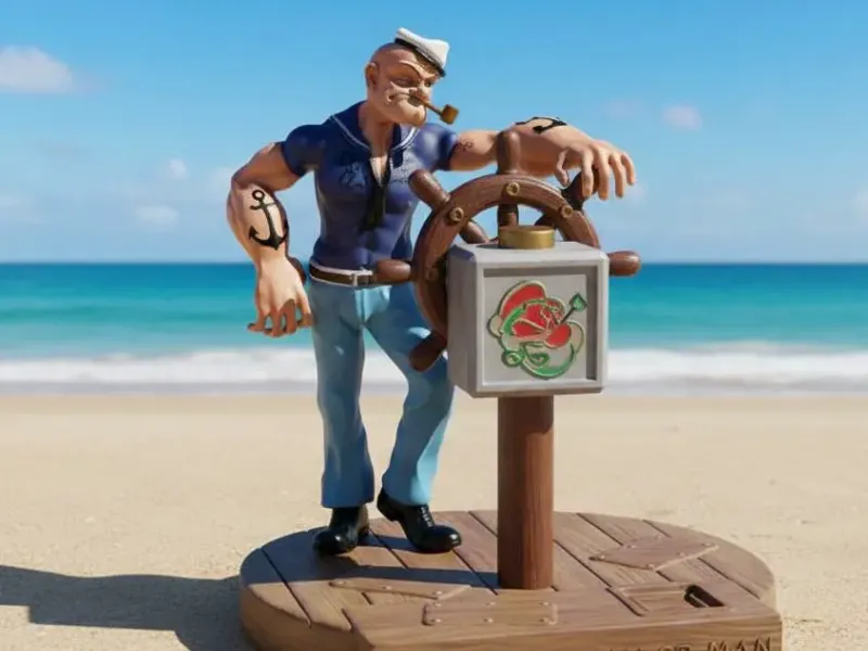 Popeye Diorama