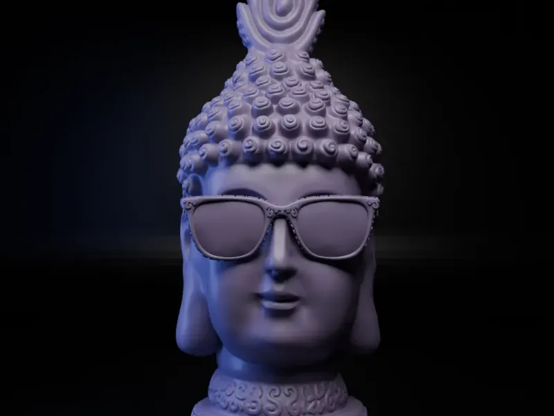 BOEDDHA MET BRIL (INCLUSIEF BOEDDHA ZONDER BRIL)