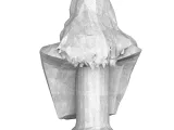 Fantasy Wizard Bust – Low Poly Sculpture STL-3