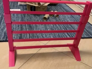 Rabbit agility - modular jump bar for bunny