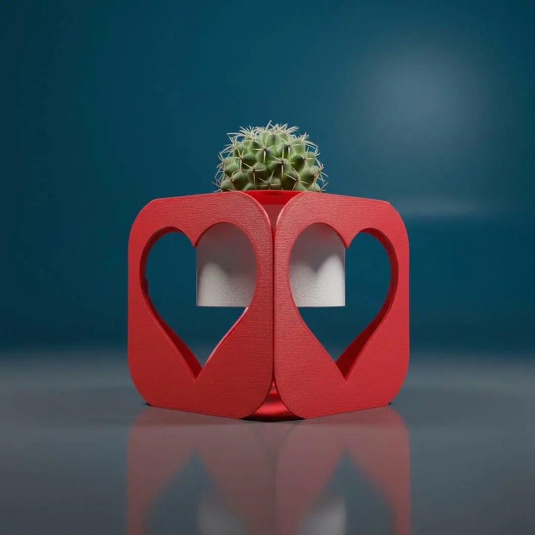 Modular Heart Planter