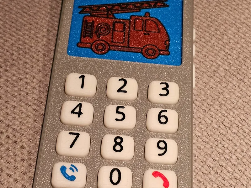Cambia-Schermo (Telefono Giocattolo per Bambini)