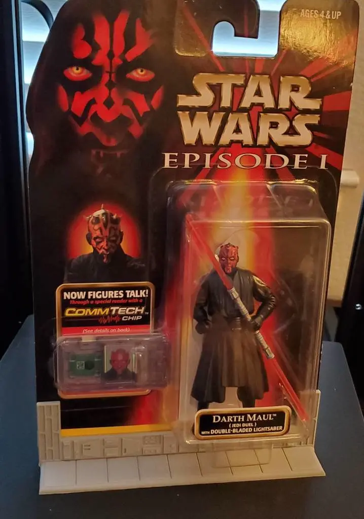 Star Wars Action Figure Card Stand