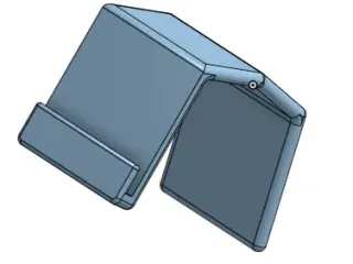 Hook and box for Mi temperture and humidity meter on monitor