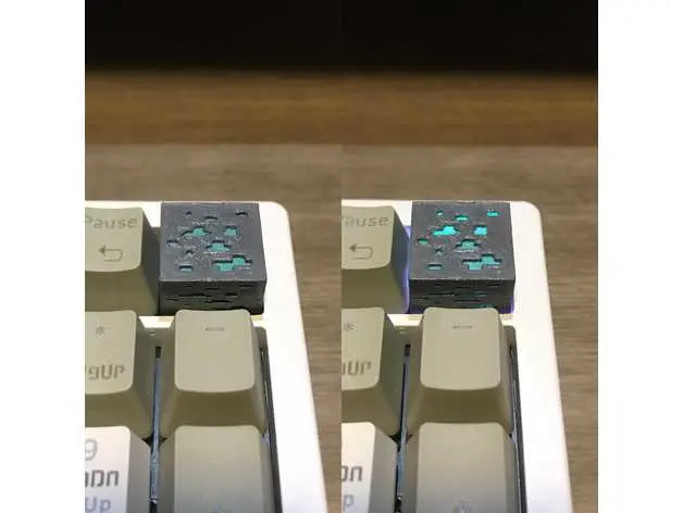 Minecraft Cevher Anahtar Kapakları