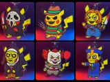Pikacha x Ghostface Costume Key Chain (Cute Version Only)-2