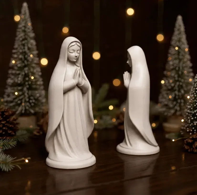 Virgin Mary Praying | Christmas Nativity Madonna Figure