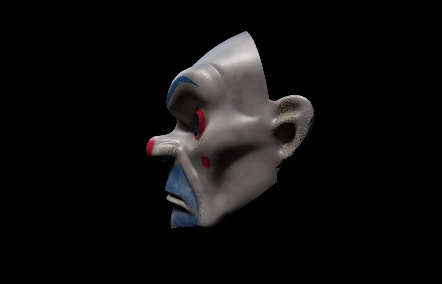 Joker Clown Mask 3d digital download