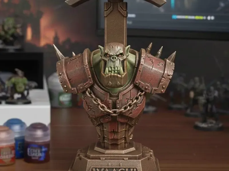 Headset Holder: Ork