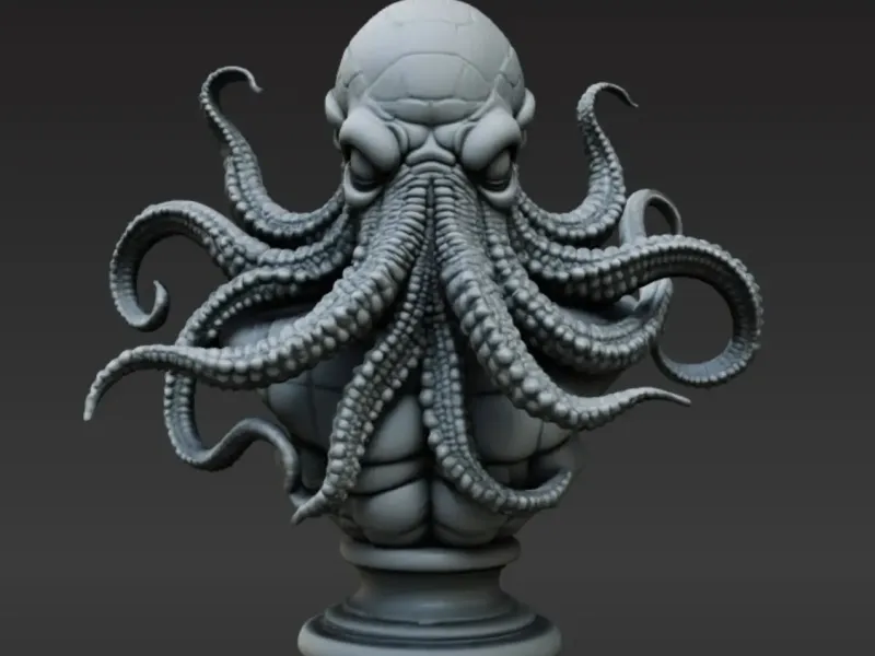 Cthulhu bust