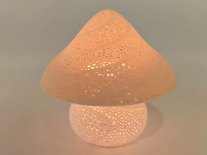 Cute Chubby Mushroom Night Light