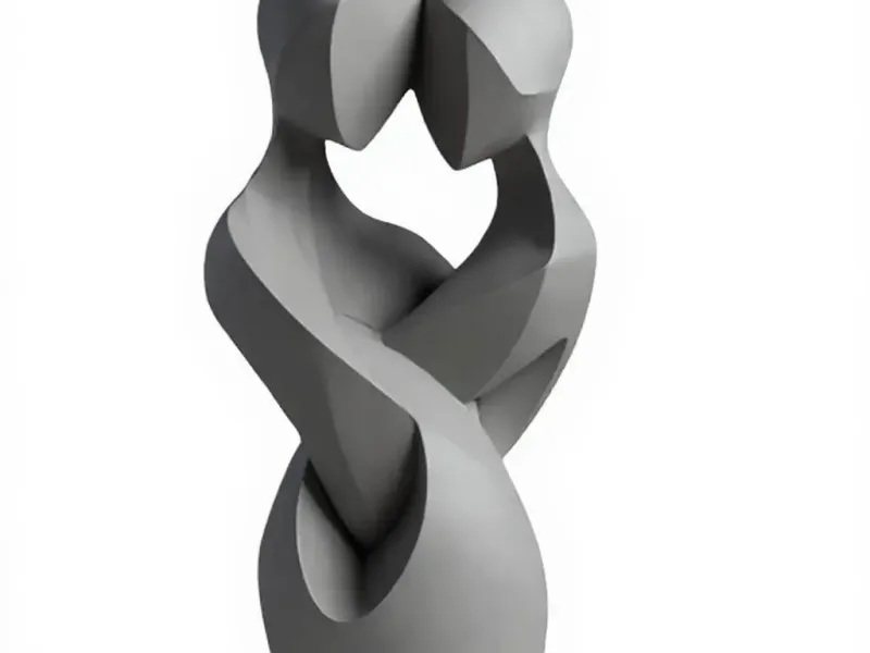 Skulptur Paar "Die Verbindung"
