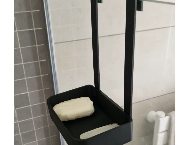 Porte savons pour paroi de douche