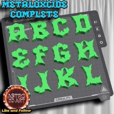 Metaloxcide Letters Complete
