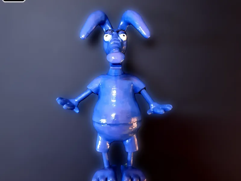 Flexi Print-in-Place el oso hormiguero