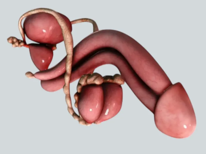 Anatomical Model of the Male Reproductive System