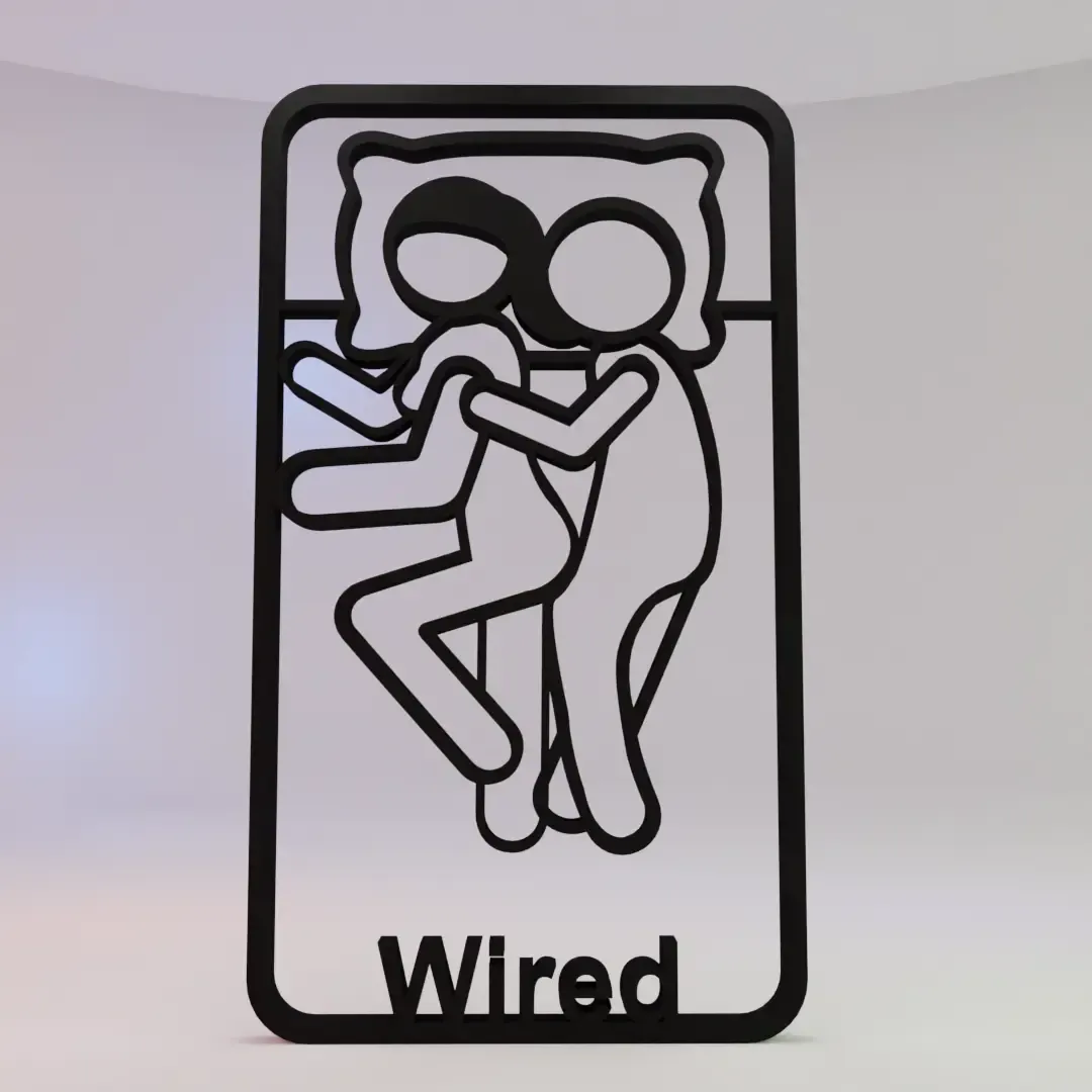 Signature Couple Wireless vs Wired Decorative Signage