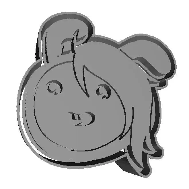 Fionna and Cake - Fionna Cookie Cutter and Stamp