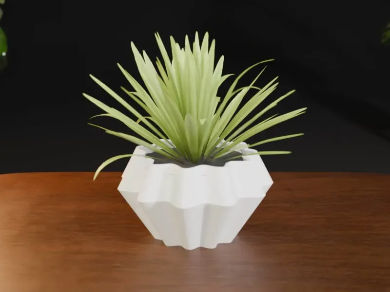 Flow flower pot