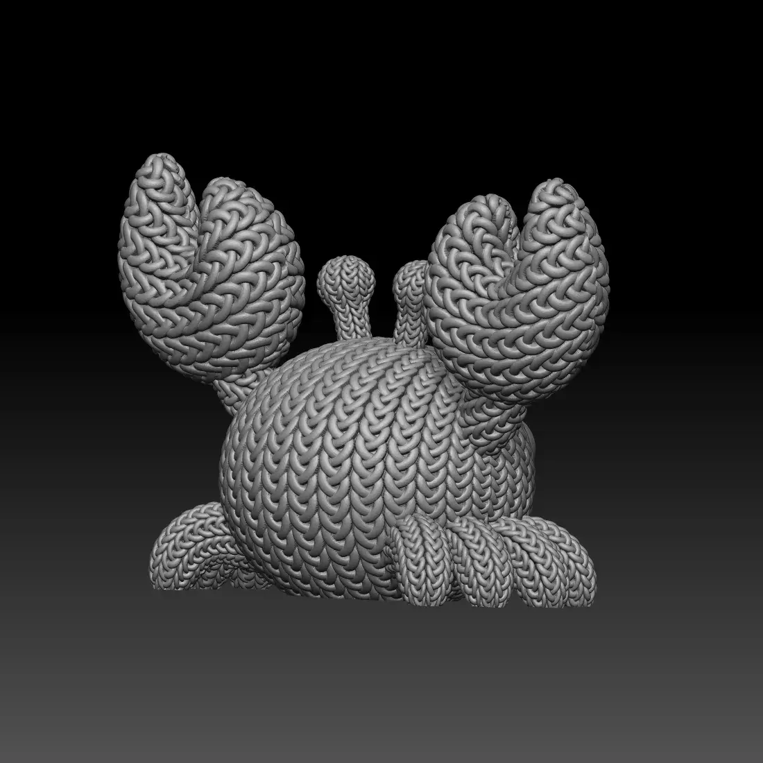 Knitted Crab