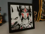 Hueforge princess mononoke-2