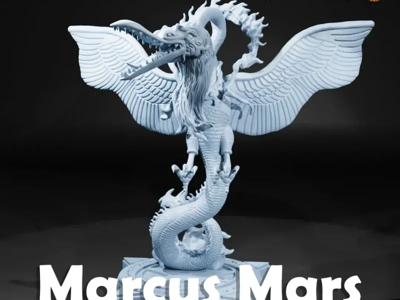 MARCUS MARS FANART - CINCO MAYORES - UNA PIEZA