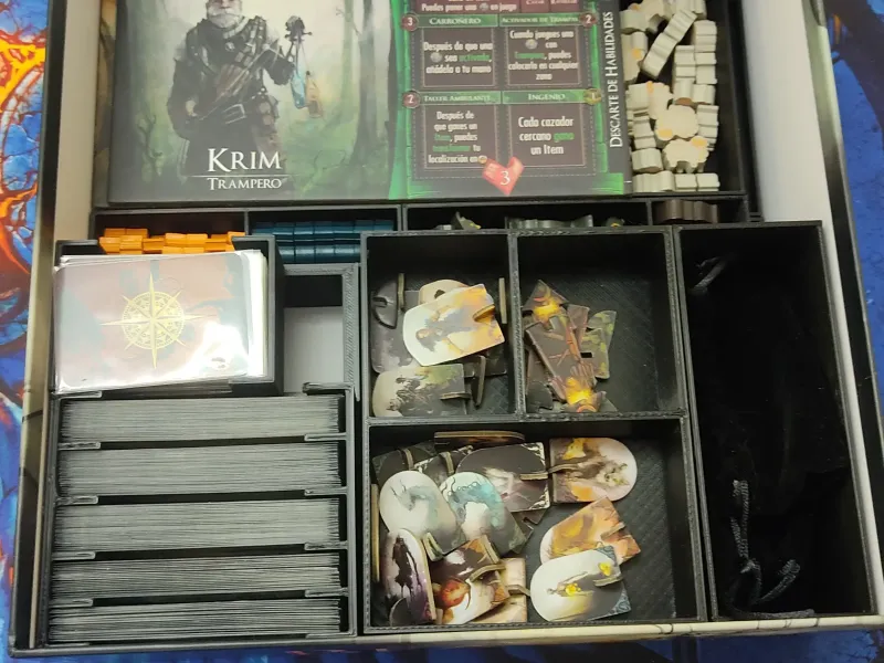 organizador para juego de mesa Beast