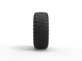 Offroad tire 127 Scale 1:25-3
