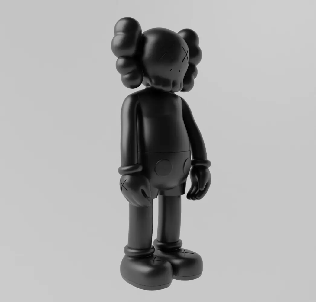 Kaws Companion x What Party Art Toy Fan Art