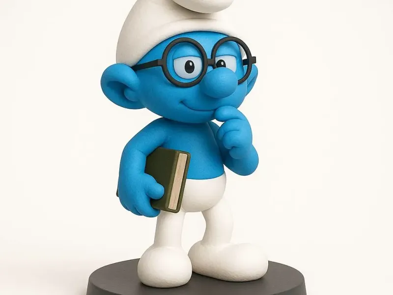 SMURFS - Brainy Smurf