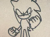 Wall art Sonic-0