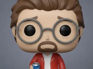 Funko programador cansado