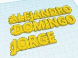 Llavero con Nombre Alejandro-1