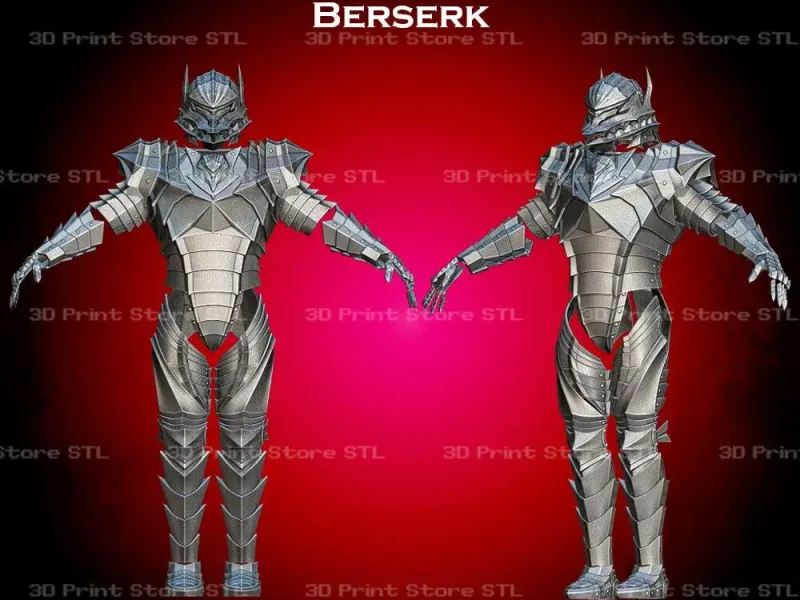 Guts Armor Cosplay Berserk - STL File