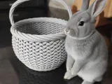 Easter basket (basket of eggs)-5