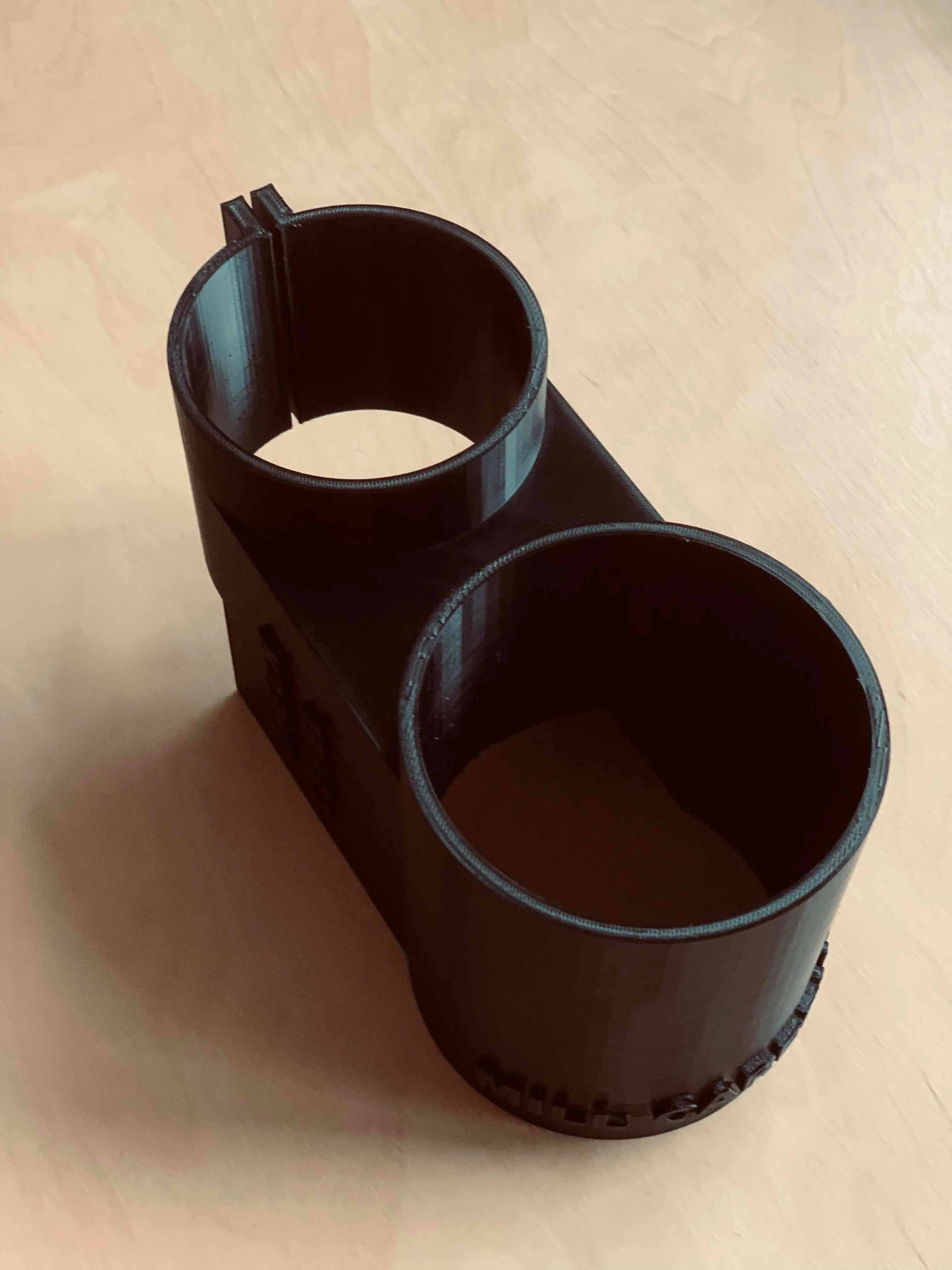 rACCORDO PER ROUTER CNC DA 80 MM A TUBO DI ASPIRAZIONE DA 100 MM