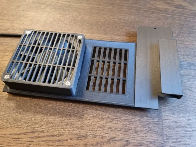 PSU Cover For Ender-3 V2 - Noctua NF-B9 Redux (92x25 mm)
