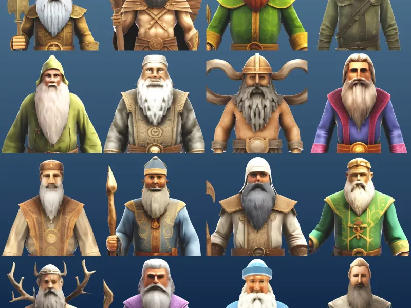 Elden Sages: Fantasy Wisdom Embodied