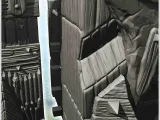 Great orc wall with shooting platforms and wooden battlement-4