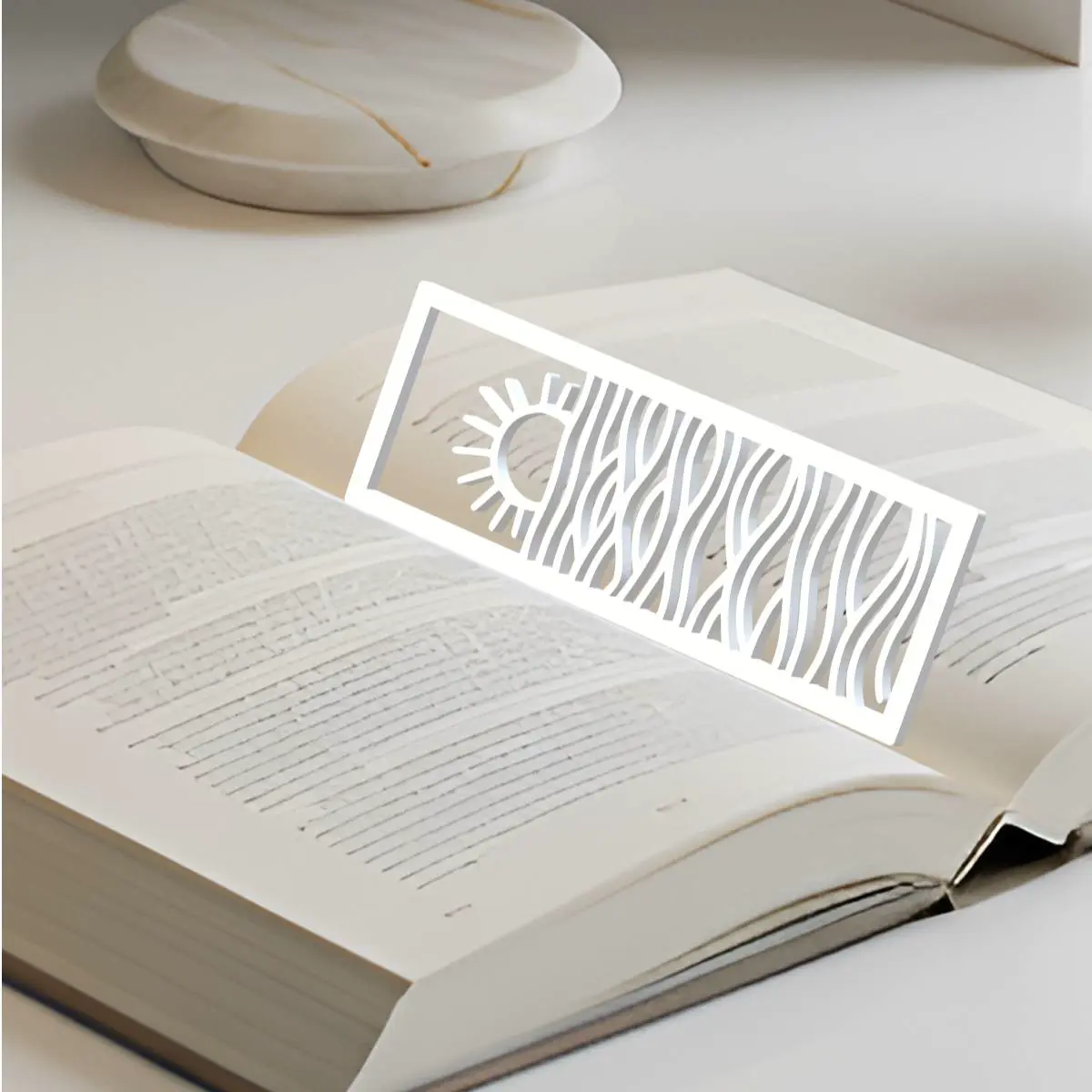 Bamboo Bookmark, Creativity Bookmark, Gift Idea