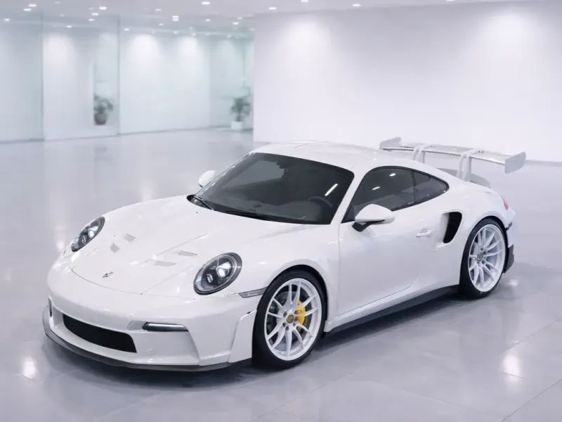 Porsche GT3 RS Model Car Racing